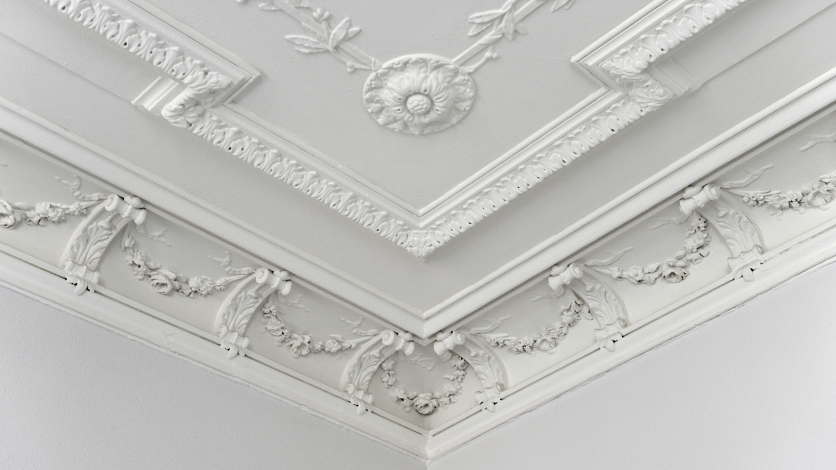 Preserving the delicate stucco work