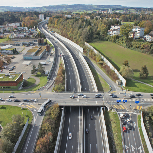 Gesamtsystem Bypass Luzern