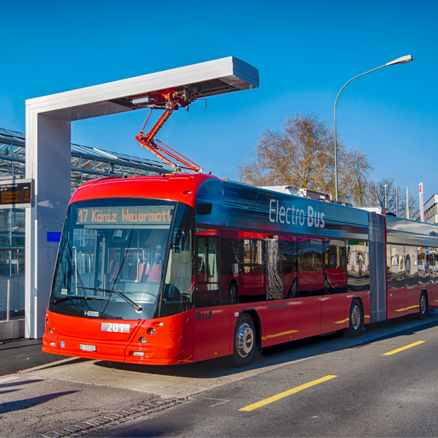 Umstellung auf E-Busse in der Stadt Bern