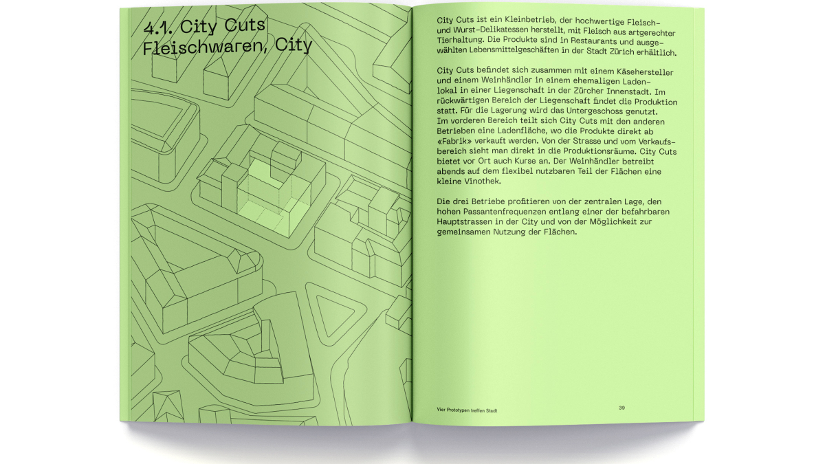 Vier Prototypen treffen Stadt: Wie lassen sich Standorte für Urbane Produktion konkret gestalten?