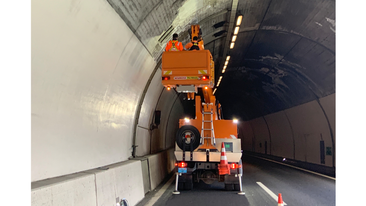 Zustandsüberprüfung Tunnel