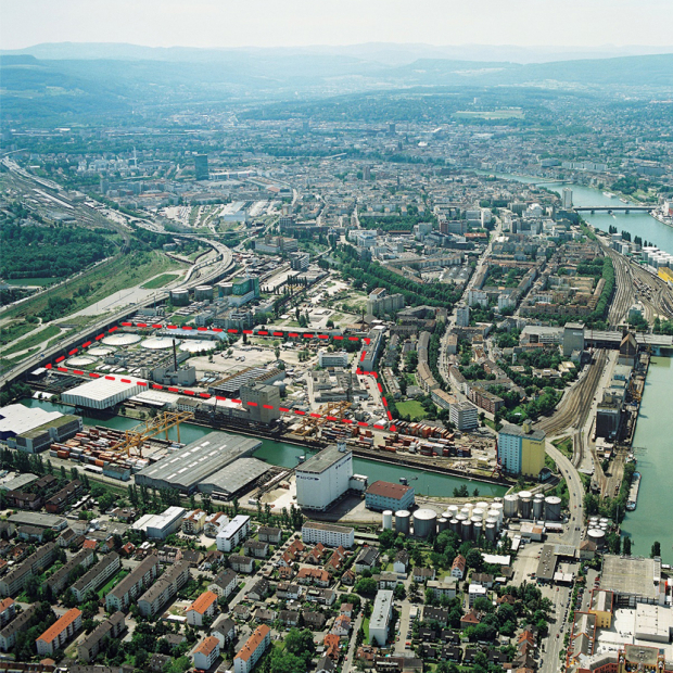 Entwicklungskonzept Industrieareal Kleinhüningen © Eggimann