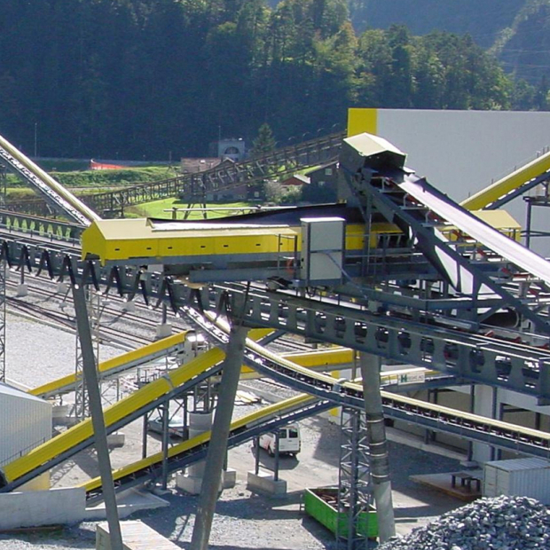 Materialbewirtschaftung Gotthard-Basistunnel