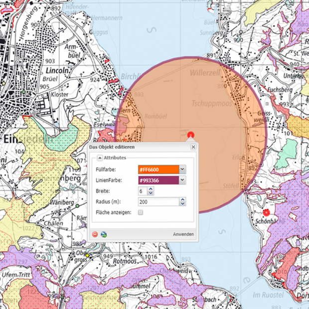 Neues Geoportal für den Bezirk Einsiedeln